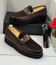 Dino Verratti Brown Leather and Suede Loafers - 3
