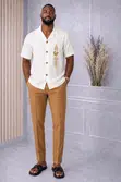 Stylish Men's Two-Piece Casual Outfit - 2