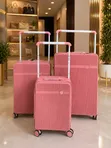 Luxury 3-Piece Travel Bag Set - Black - 2