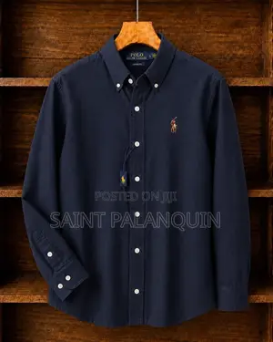 Polo Ralph Lauren Long-Sleeve Cotton Button-Down Shirt