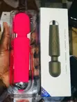 Rechargeable Silicone Wand Vibrator - 2