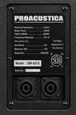 Bossman Pro Acoustica OM-6515 Full-Range Speaker - 3