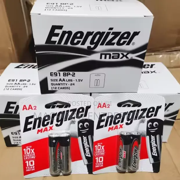 AA Energizer Max Batteries - 48 Pairs - 1