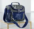 Insulated Lunch Bags with Zip and Side Pockets - 1