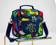 Insulated Lunch Bags with Zip and Side Pockets - 5