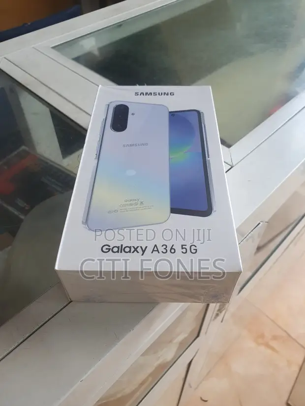 New Samsung Galaxy A36 256GB White - 1