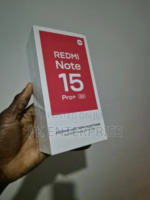 New Xiaomi Redmi Note 15 Pro+ 512GB Black