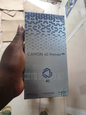 New Tecno Camon 40 Premier 5G 256GB Black