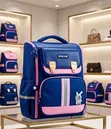 Premium Quality Upper Primary Backpack with Side Water Bottle Pockets - 4