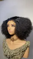 10-Inch Wet Curls Wig with 4x4 Closure - 2