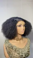 10-Inch Wet Curls Wig with 4x4 Closure - 3