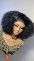 10-Inch Wet Curls Wig with 4x4 Closure - 4