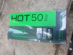 New Infinix Hot 50 Pro+ 4G 256GB Black