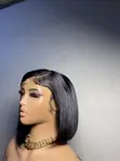 9-Inch Bob Wig with Frontal - 10A Human Hair - 2