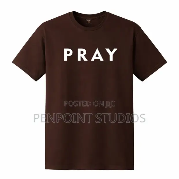 PRAY 1.0 Christian Graphic T-Shirt - Inspirational Prayer Unisex Tee - 1