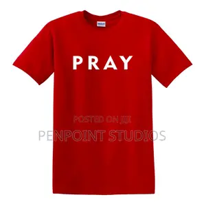 PRAY 1.0 Christian Graphic T-Shirt - Inspirational Prayer Unisex Tee