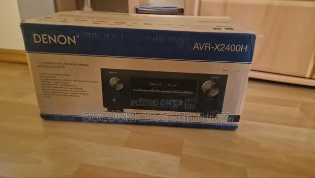 Denon AVR-X2400H 7.2 Channel AV Receiver - 1