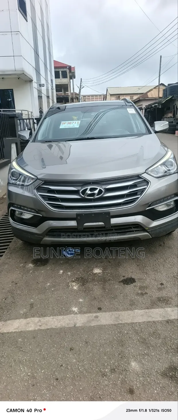 Hyundai Santa Fe 2018 Gray - 1