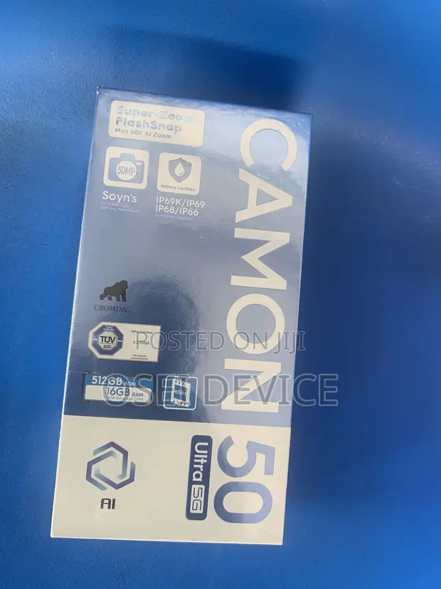 New Tecno Camon 50 Ultra 512GB Blue - 1