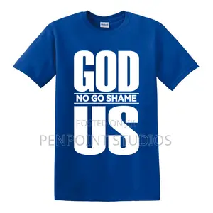 Christian Graphic T-Shirt: GOD NO GO SHAME US Faith Streetwear