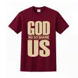 Christian Graphic T-Shirt: GOD NO GO SHAME US Faith Streetwear - 5