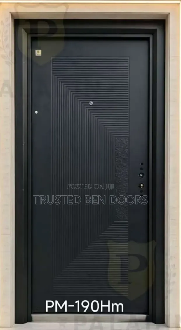 Paladin Black Turkey Single Security Door - 1