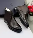 Steve Riots Dark Brown Leather Chukka Boots - Size 40-46 - 3