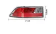 Lexus GX460/GX400 2016-2023 Rear Bumper Reflector Light - 2