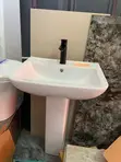 Brand New Hand Wash Basin with Tap - 4