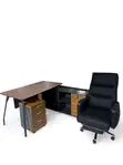 Home Executive Office Table and Chairs - 2
