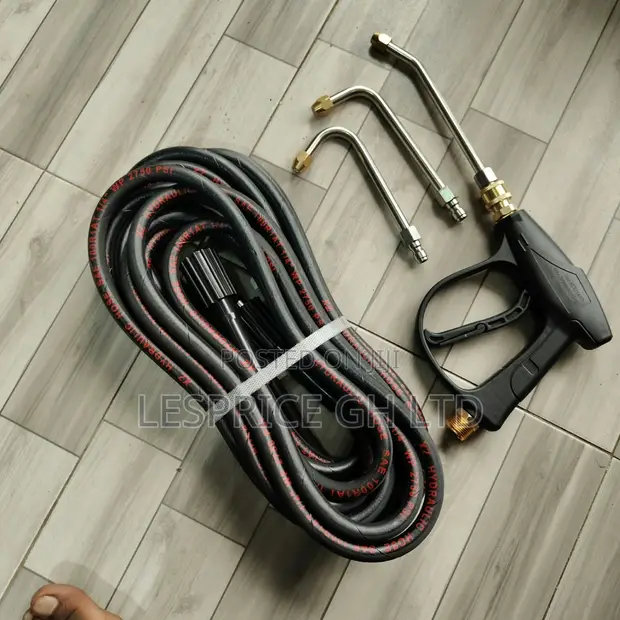 Toolcy 10mm Pressure Washer Hose with Gun & Nozzle - 1