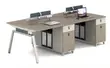 Modern 4 Seater Office Workstation - 1