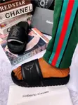 Roberto Cavalli Designer Slide Sandals - 4