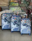 Premium AK 3-Set Paris Tower Design Unbreakable Travel Bag - 1