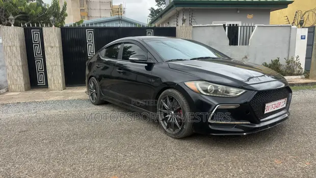 Hyundai Elantra Sport 2018 Black - 1