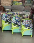 Premium Quality 3-Set Paris Tower Design Unbreakable Travel Bag - 1