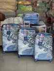 Premium Quality 3-Set Paris Tower Design Unbreakable Travel Bag - 2