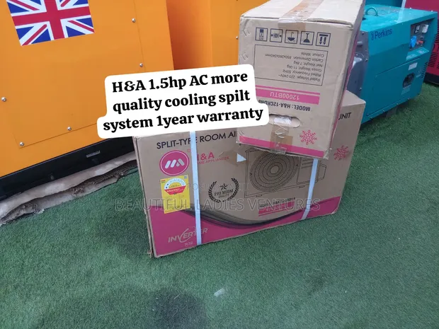 H&A 1.5HP Inverter Split AC - Brand New - 1