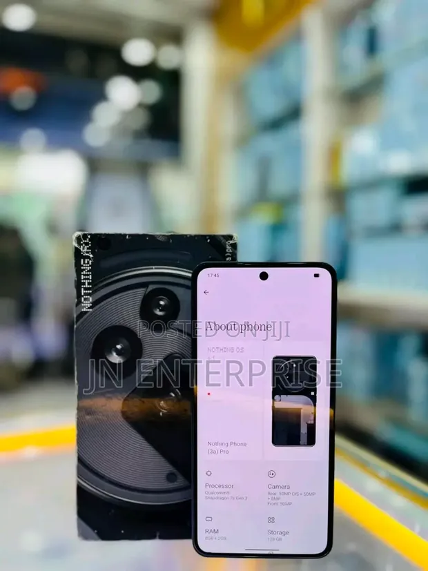 New Nothing Phone 3a 128GB Black - 1