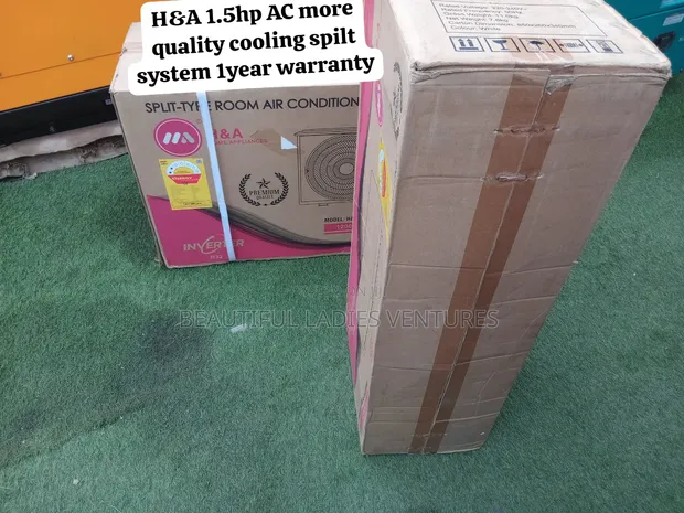 H&A 1.5HP Split Inverter Air Conditioner - Brand New - 1