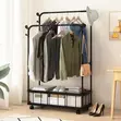 Brand New CL Clothes Rack - Black Metal - 2