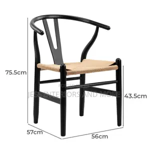 Wishbone Dining Chair - Black Elm