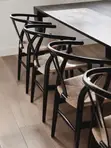 Wishbone Dining Chair - Black Elm - 2