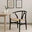 Wishbone Dining Chair - Black Elm - 4