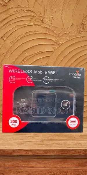 High-Speed 5G LTE Portable WiFi Router - 300Mbps