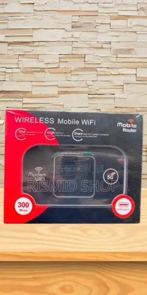 Portable 5G Mobile Hotspot Router - 300Mbps