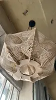 Wooden Weave Pendant Light - 2