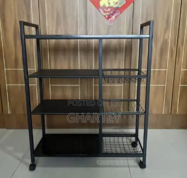 Multi-Functional Cabinet Storage Rack with Baskets - 1