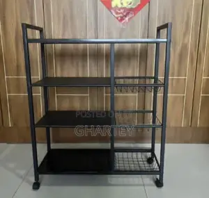 Multi-Functional Cabinet Storage Rack with Baskets