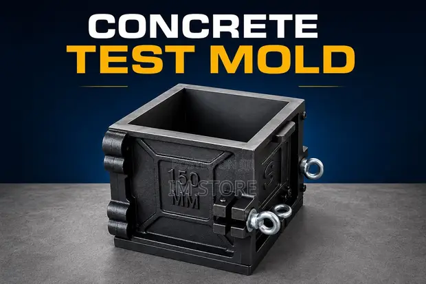 Concrete Test Cube Mold for Accurate Strength Testing - 1